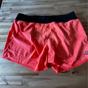 Pink neon shorts